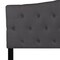 Flash Furniture Cambridge Headboard, Queen, Gray Fabric HG-HB1708-Q-DG-GG - alternate 9